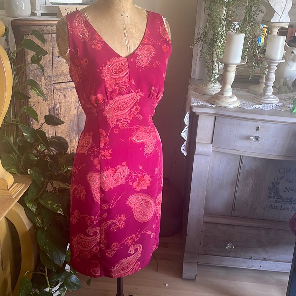 Fuchsia sun dress